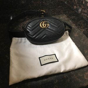 Gucci MARMONT belt bag size 85